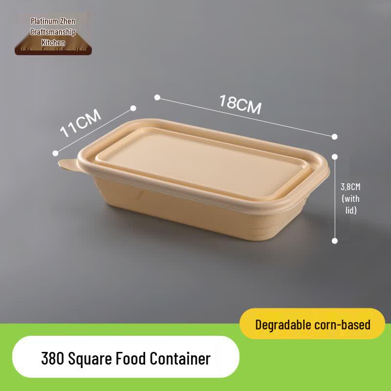 Eco-Friendly Degradable Lunch Box