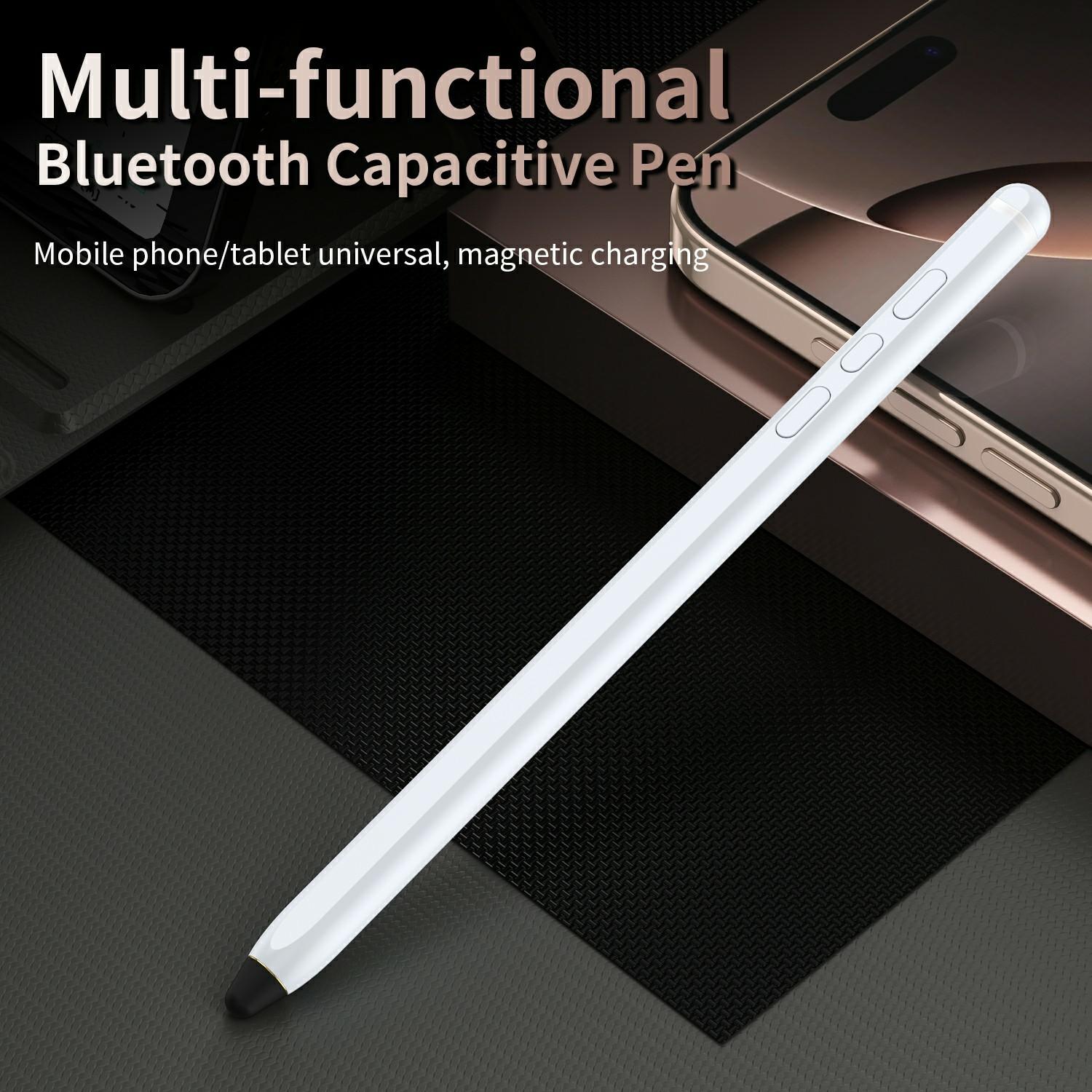 

Tablet Phone Stylus Precise Writing Rechargeable Capacitive Pen White