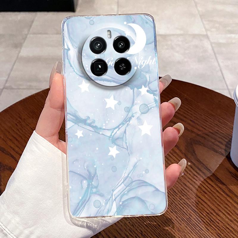 Jelly Casing For Realme GT5 Pro (240W) Funda Capa Clear Silicone Soft TPU Back Cover Cute Cat Rabbit Heart Protective Case Coque