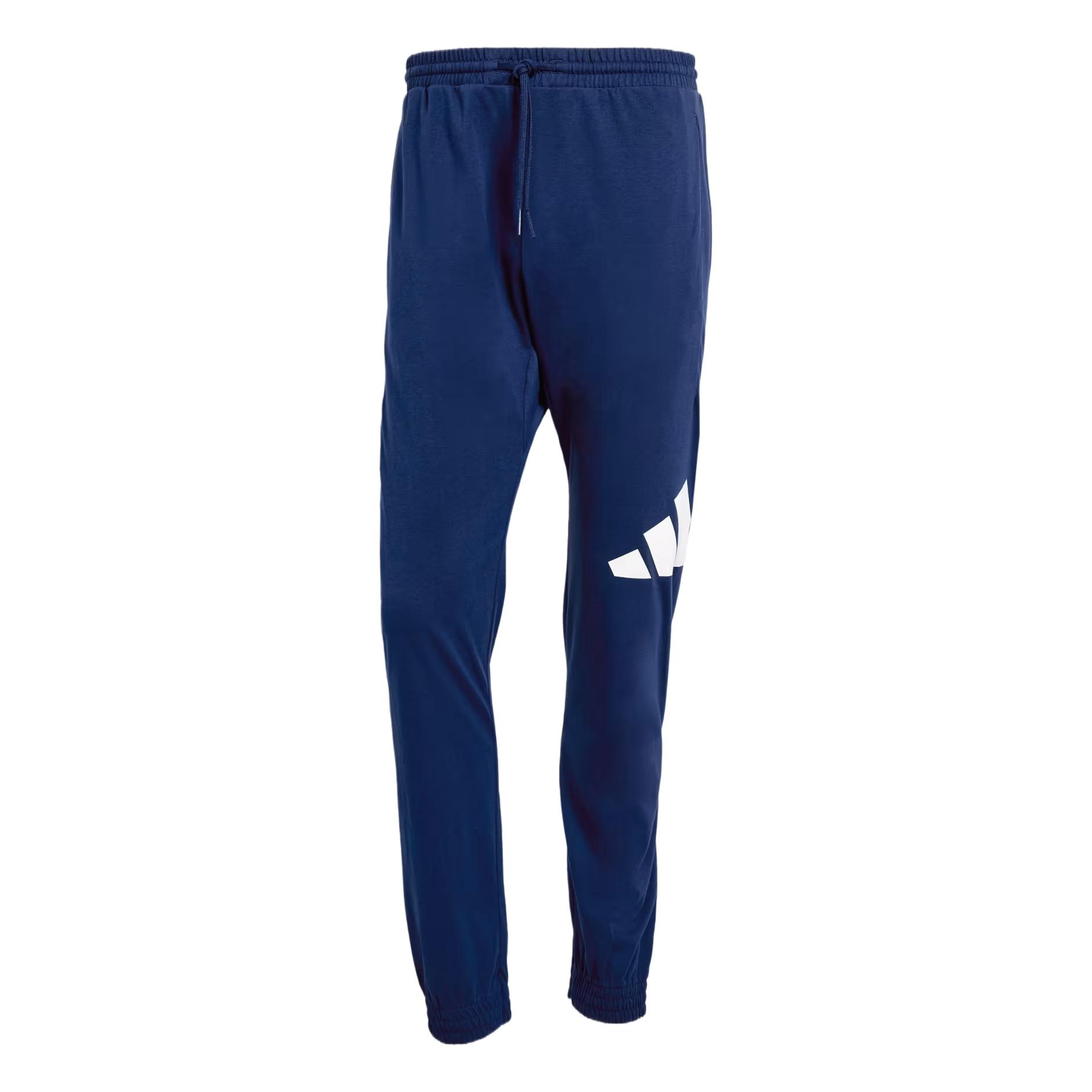 

Adidas Essentials Lace-Up Comfortable Solid Color Knitted Sports Pants Men bottoms JE8963 S