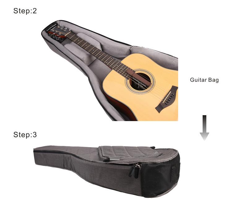 Automatic Acoustic Guitar Humidifier Bag for Soundhole