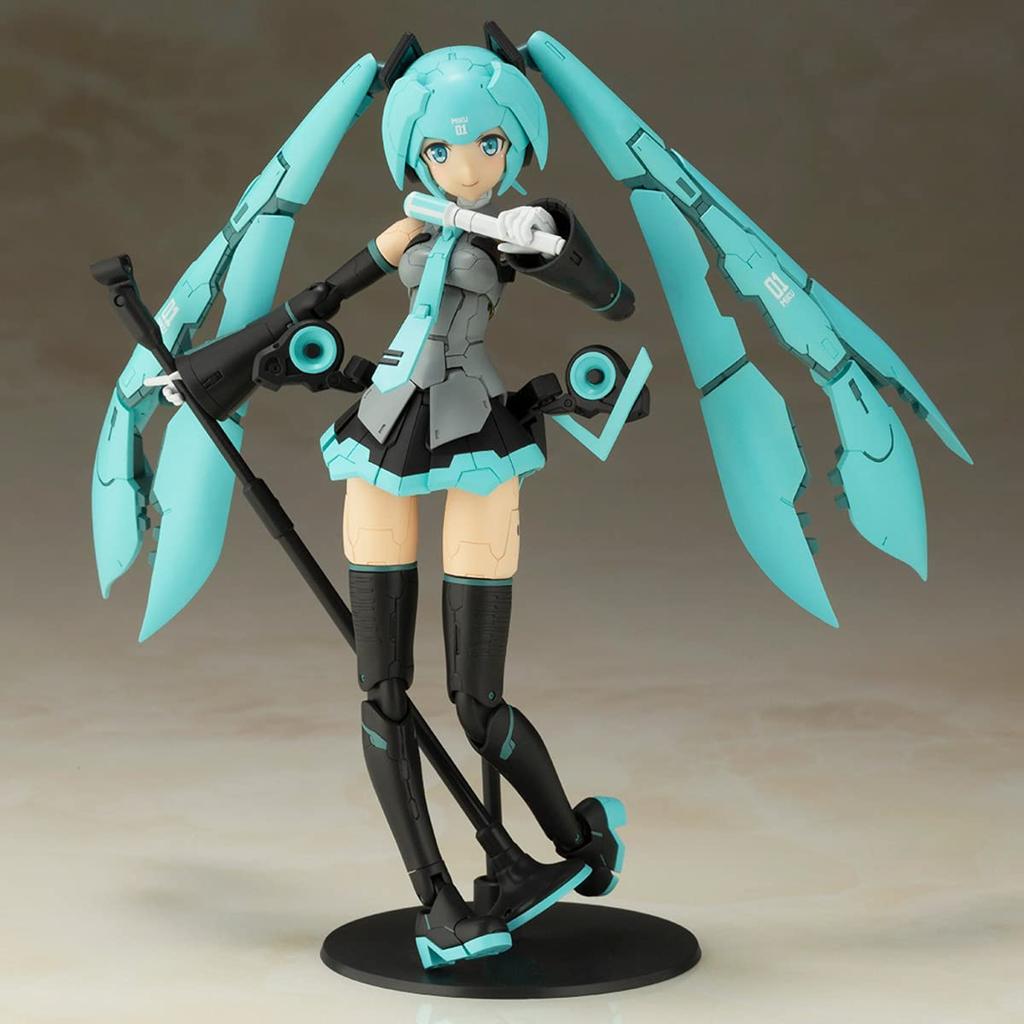 KOTOBUKIYA Frame Arms Frame Artist Hatsune Miku Height 159mm scale plastic model Molding color FA129 For ages 15 and up approx. 1/100