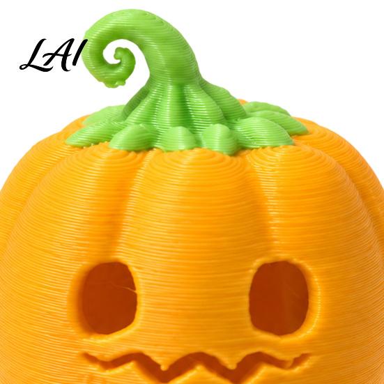 Small Pumpkin Ring, Cartoon Printed Halloween Ring 3D Plastic Costume Jewelry Finger Festive Accessory