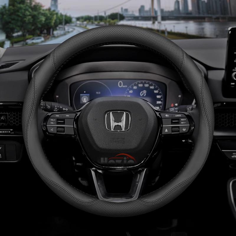 Coprivolante in Pelle per Auto per Honda HRV CRV Civic Pilot City ZRV Freed Passport Accessori Interni 2025 2026