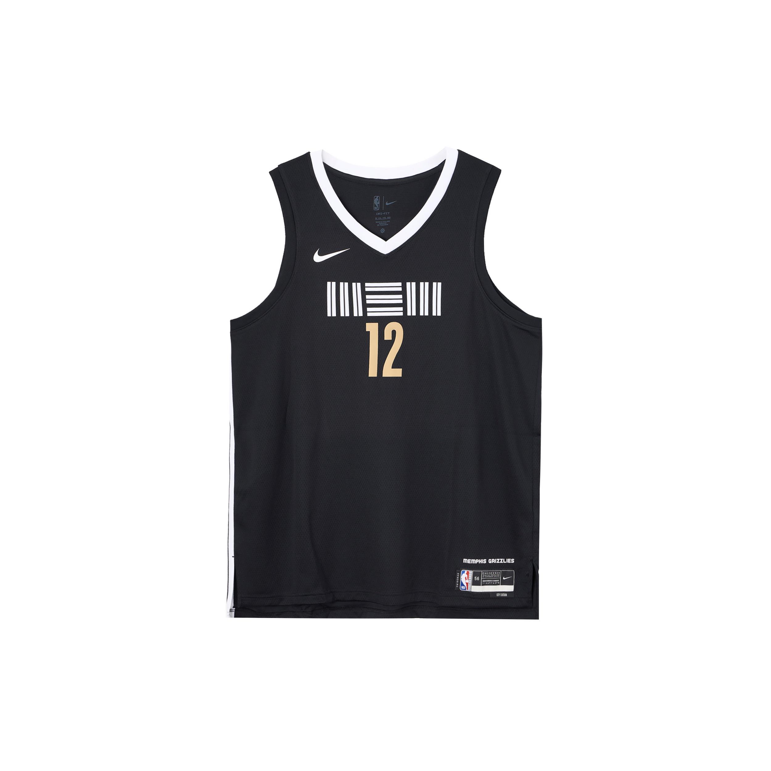 

Новая мужская майка Nike Ja Morant Memphis Grizzlies City Edition 2023/24 Nike Dri FIT Nba Swingman DX8507-011 S