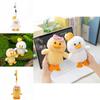 Small Duck Plush Toy Keychain With Soft Short Plush For Bag Decoration