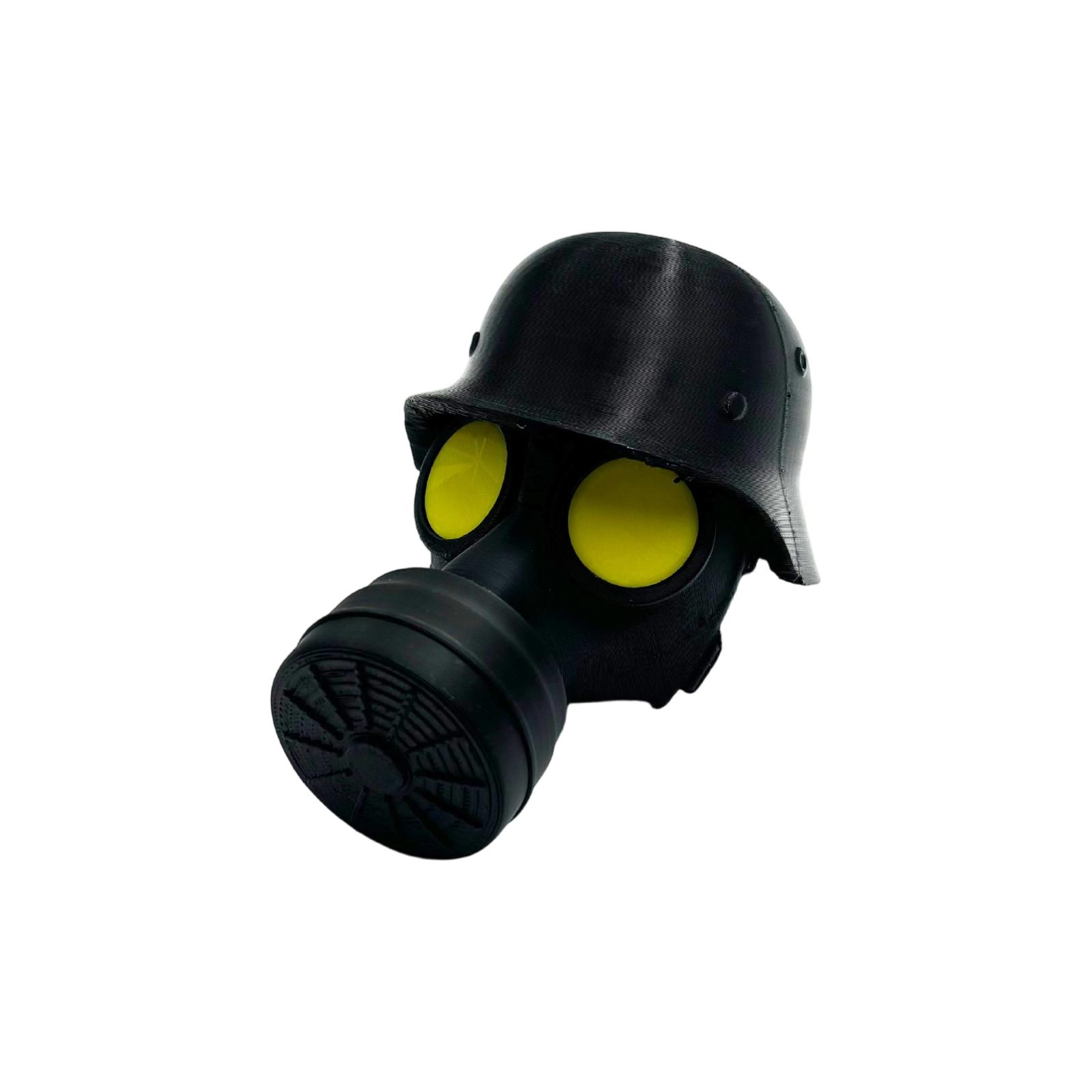 

Ковпачок для зчіпного пристрою причепа, Ковпачки для ступиці причепа, Захисний ковпачок для фаркопа (форма протигаза), Універсальна заглушка для дишла One Size жовтий