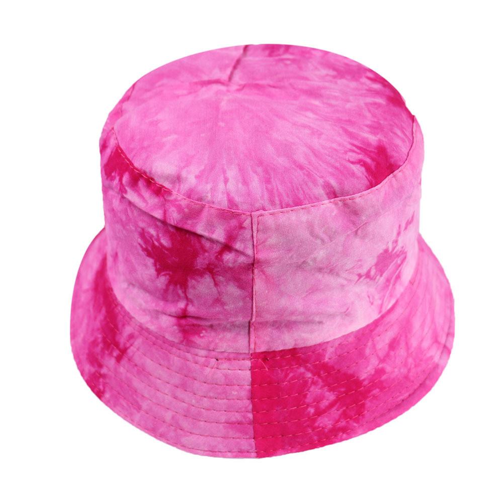 Stylish Unisex Sunshade Bucket Hat With Tie-dye Pattern
