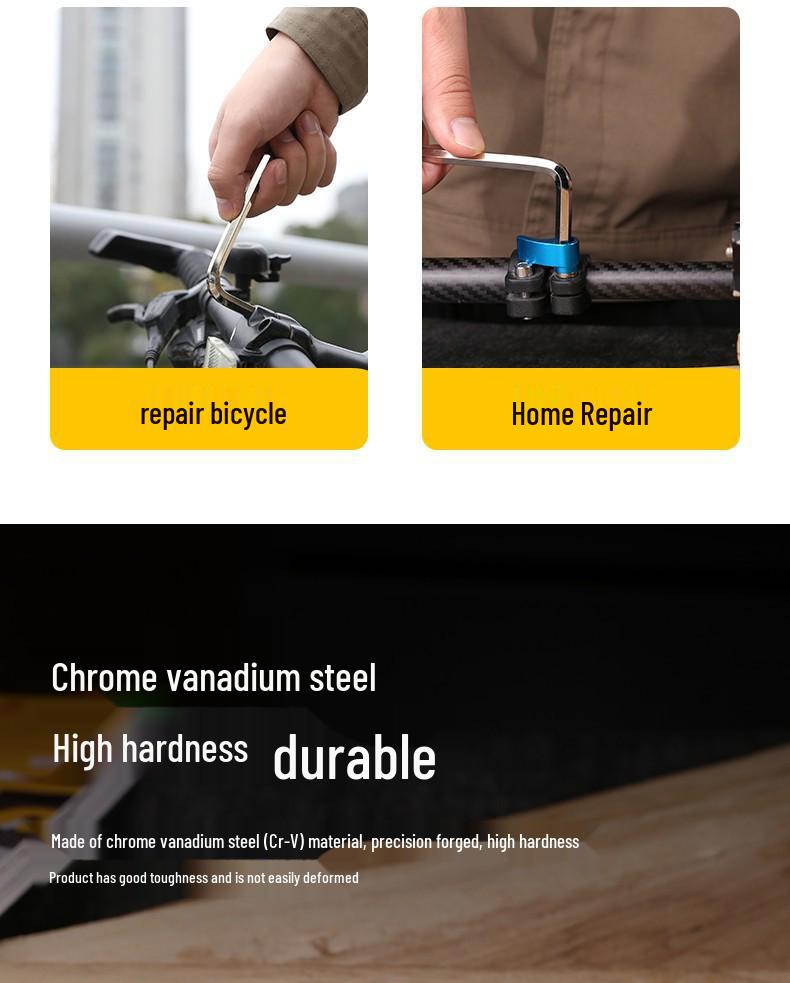Automatic Hex & Torx Wrench Set: Single Combination Screwdriver Tool