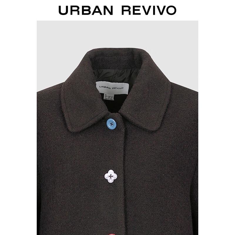 UR 2025 Winter Women's Amber Flow Button Coat