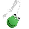 USB Wired Cute Mouse for Kids Ergonomic Design Animal Green Frog Shape Corded Computer Mouse for Laptop PC