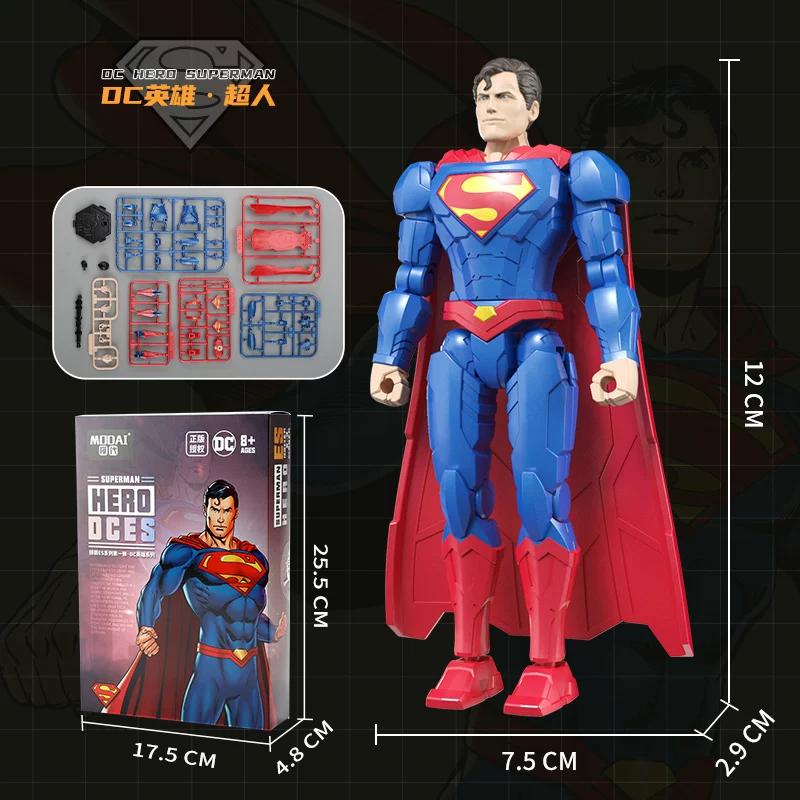 Dc Hot Heroes Articulated Action Figures Batman Joker Cyborg Superman Assemble Model Collectible Display Toys For Kids Dc Fans