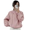 European-Style Hooded Women's Windbreaker: Trendy Loose-Fit Jacket for Spring & Autumn