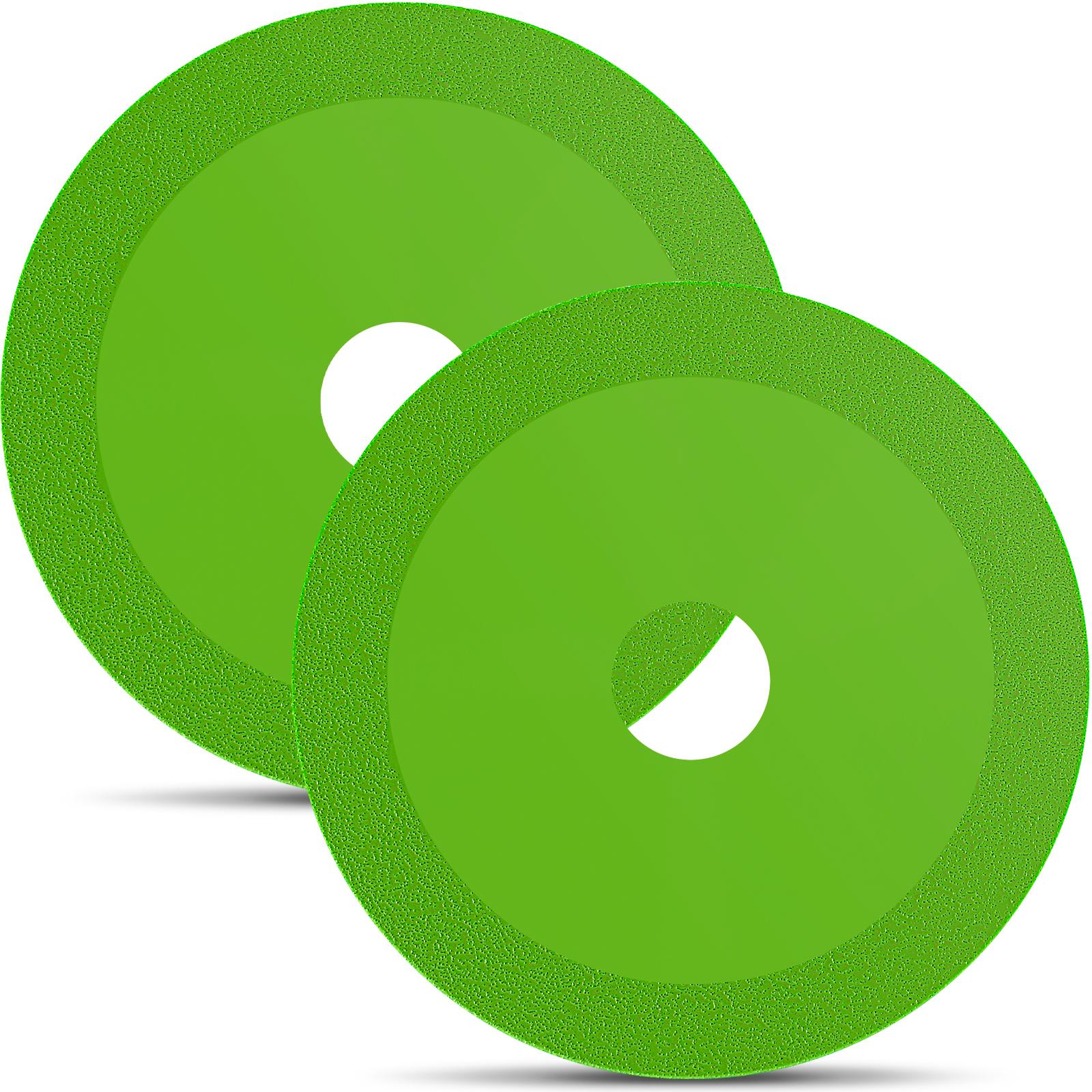 

Диск для резки стекла 115 мм Алмазный режущий диск Ультратонкий пильный диск Керамическая плитка Винные бутылки Специальный полировальный режущий диск 2pcs&Multipurpose Cutting