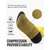 WRELS 1/3Pairs Merino Wool Running Socks Compression Support Thick Cushion Wool Socks For Running Hiking Moisture Wicking Socks