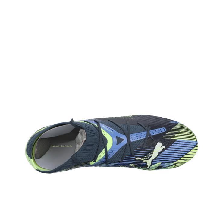 Puma Future 7 Pro Trendy Sports Soccer Shoes Unisex sneaker Black Green 108088-03