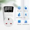 Digital Display Under Voltage Protections Sockets Automatic Reset Power Surges Protector Sockets Adjustable Delay Time