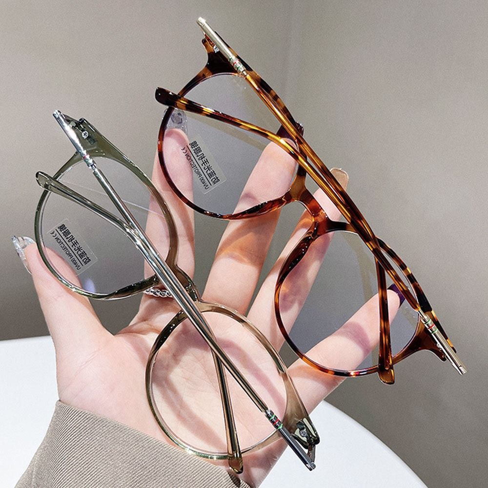 Blue Ray Blocking Round Brillen Augenschutzrahmen Brillen Männer Frauen