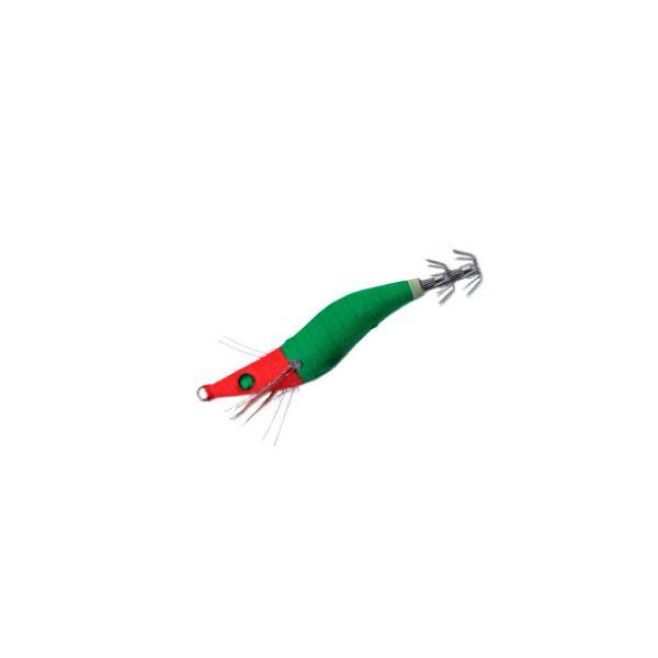 Used Metal Egi No. 20 Fishing 75g Lead Sutte Game Compatible Bait Wood Lure Squid Fishing Squid Metal Egging Nakajima Red Green