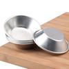 10Pcs Aluminum Alloy Non-stick Egg Tart Mold Cupcake Muffin Cookie Baking Mould