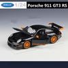 Welly 1/24 Porsche 911 GT3 RS Alloy Racing Car Model Diecast Metal Track Sports Car Vehicles Model High Simulation Kids Toy Gift