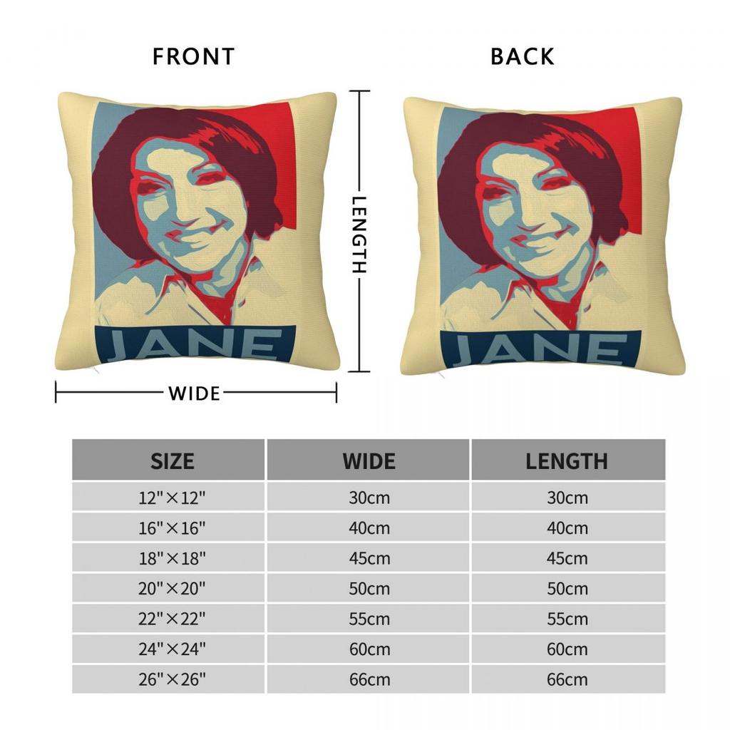 Jane Mcdonald Square Pillowcase Pillow Cover Cushion Throw Pillow For Home Bedroom Car