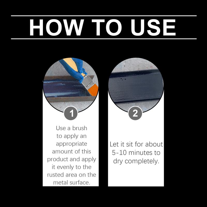 Jakehoe Rust Conversion Agent Cleaning Rust Stains Anti-Oxidant Prevent Rust Waterproof Polishing Household Rust Remover Agent 1pcs