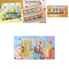 Wooden Magnetic Color Sorting Board For Kids Educational Learning Toy