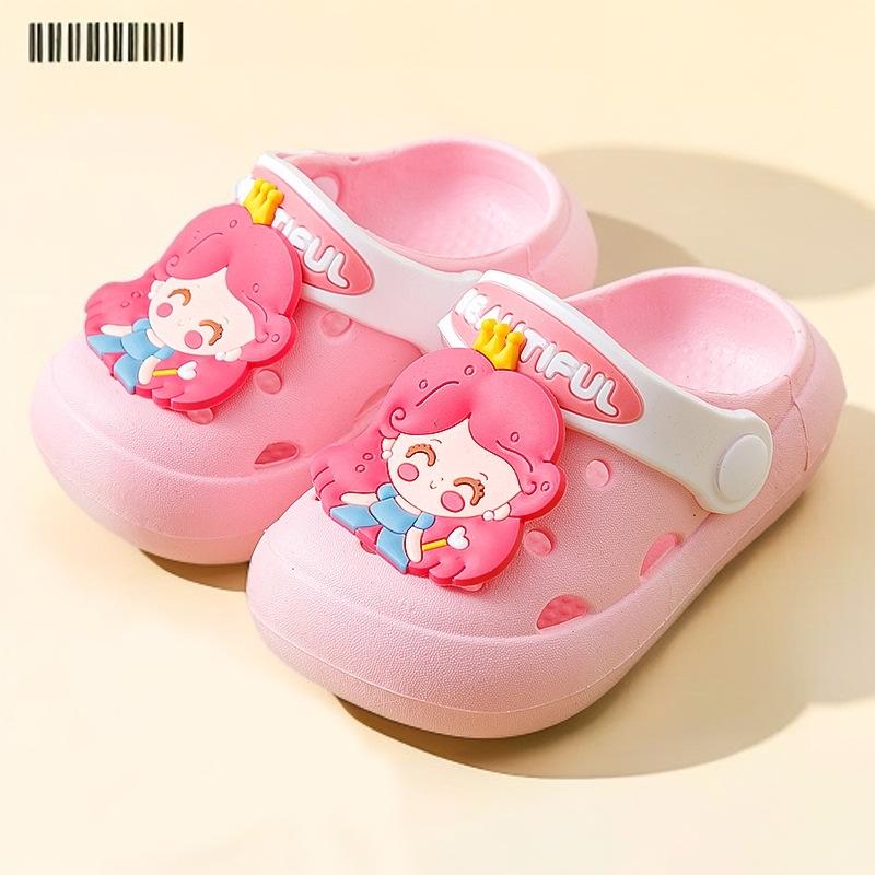 Soft-soled Non-slip Cartoon Children's Slippers, Baby Clogs, Summer Cute Breathable Sandals for Boys and Girls