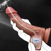 Realistic Touch Sensation and Water Spray Fake Penis, Dual Stimulation, Made of Safe Liquid Silicone Material, for Adult Women and Couples
