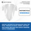 A58X-Motorcycle Windshield Windshield For Aprilia RS457 Wind Screen Deflectors Viser Visor Motorcycle Touring Windscreen