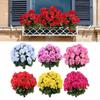 Silk Material Artificial Begonia Simulation Design Artificial Texture Fake Silk Begonia Flower Decorative Flower