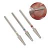 3pcs Nail Drill Bits Professional Russian Style Front Replaceable Grinding Head for Nail Polishing and Removal