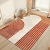 Colorful Geometric Kids Rug Washable Non-Slip Soft Carpet for Children's Room Bedroom Play Area Floor Mat Home Decor