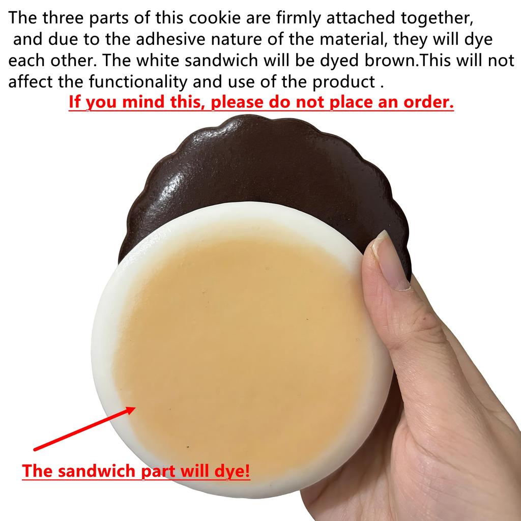 Squishy Simulated Cake Squeeze Toy Soft Stress Relief Slow Rising Sensory Fidget For Anxiety Adhd Autism For Kids Adults Gift