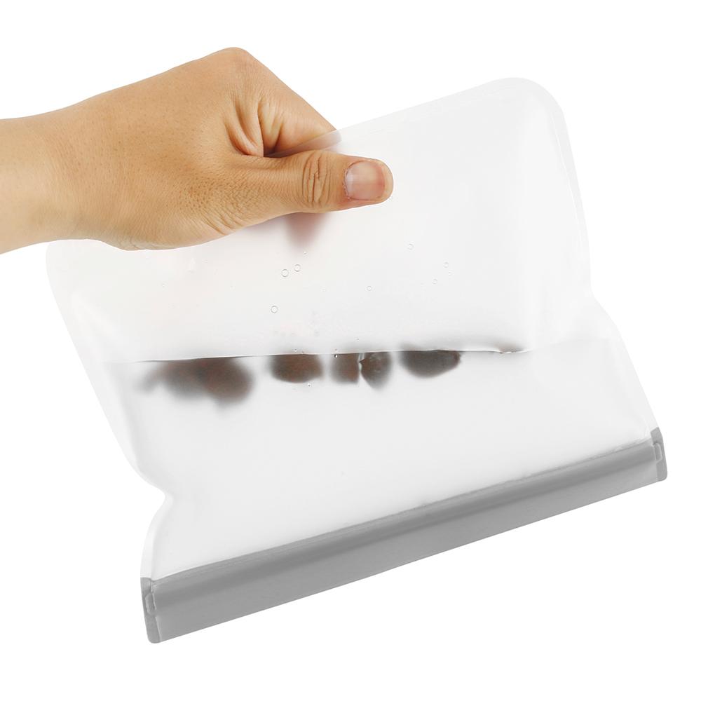 10pcs Silicone Food Storage Containers Sandwich Food Storage Bags Leakproof Containers Reusable Stand Up Zip Shut Bag Fresh Bag