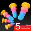 Colorful Calabash Flower Anal Plug - Unisex Self-Stimulator for Adult Intimacy
