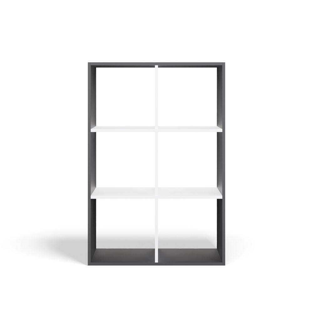 Malax 2X3 Anthracite White Shelf