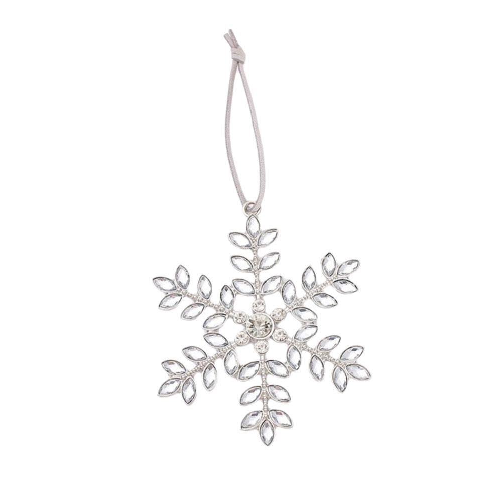 

Super Shiny Christmas Tree Pendant Rhinestone Xmas Decorative Snowflake Party Decorations Style 3