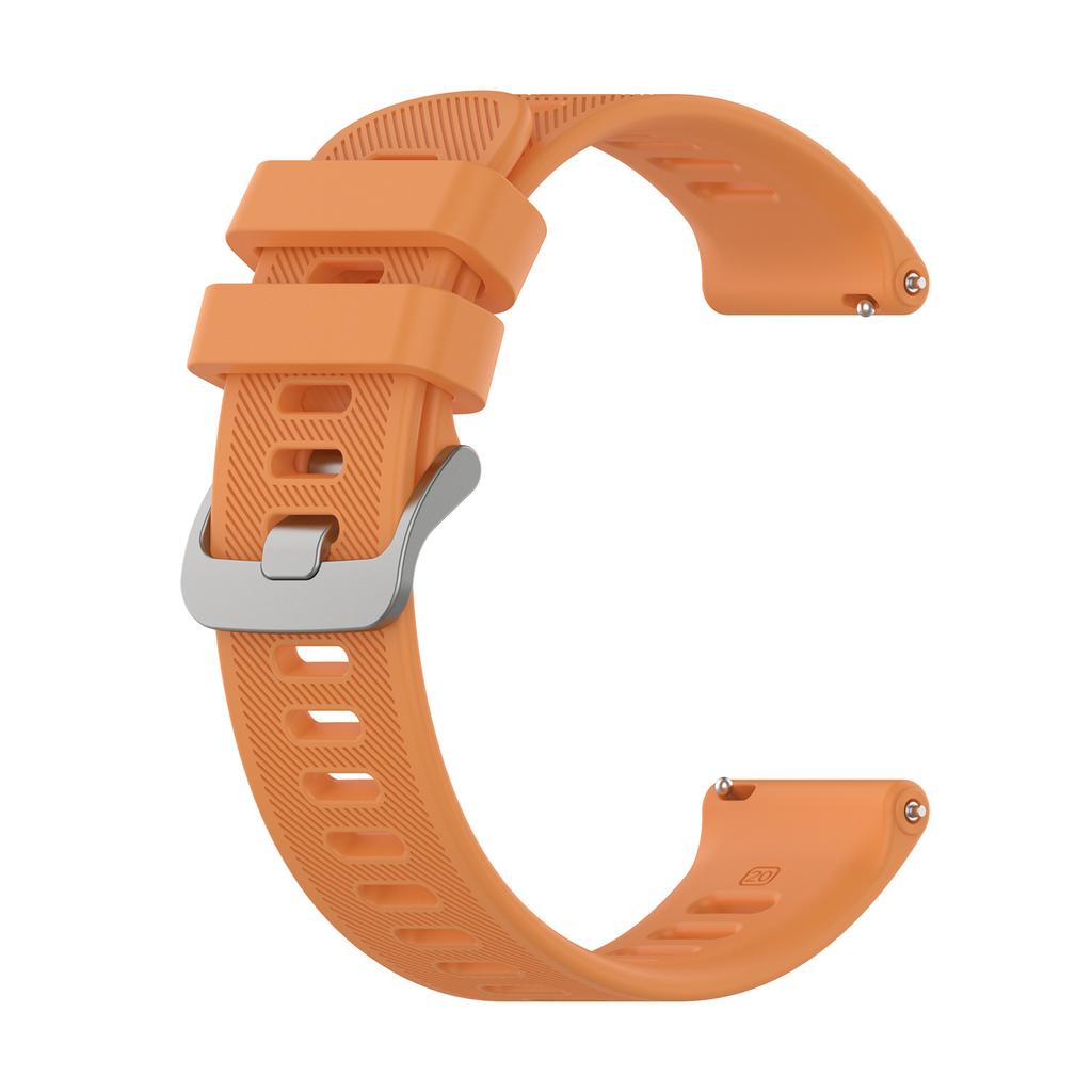 20mm Official Style Strap For Garmin Forerunner 55 158 Wristband Forerunner 245 645 Music Quick Release Silicone Bands Bracelet