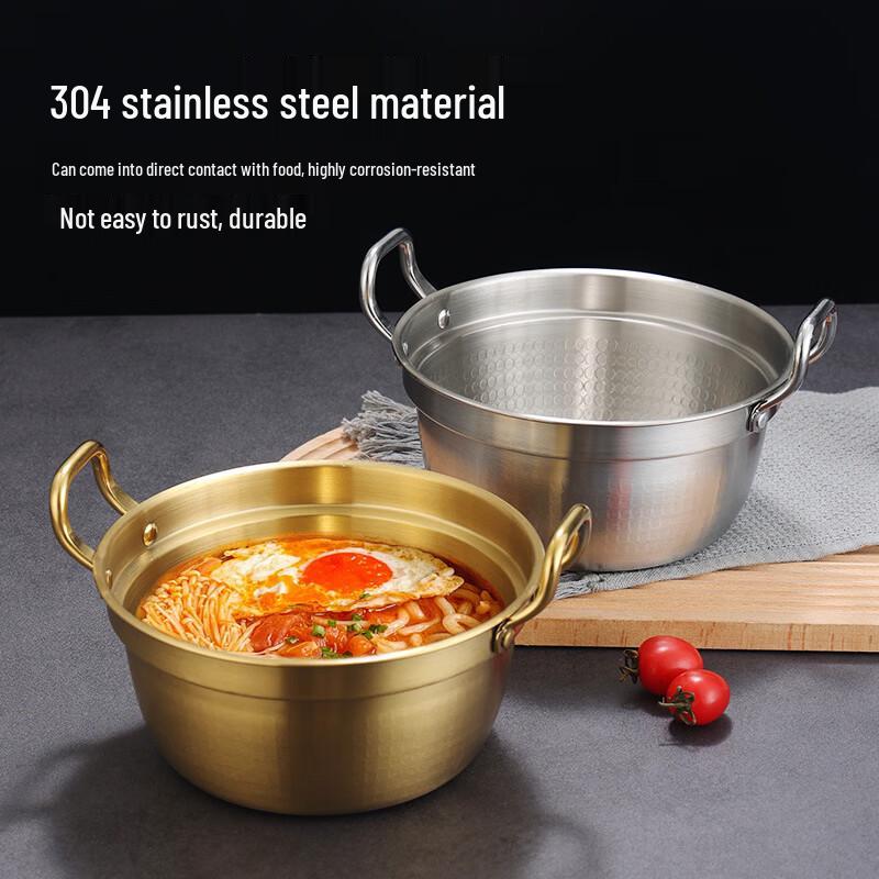 304 Stainless Steel Korean Noodle Pot