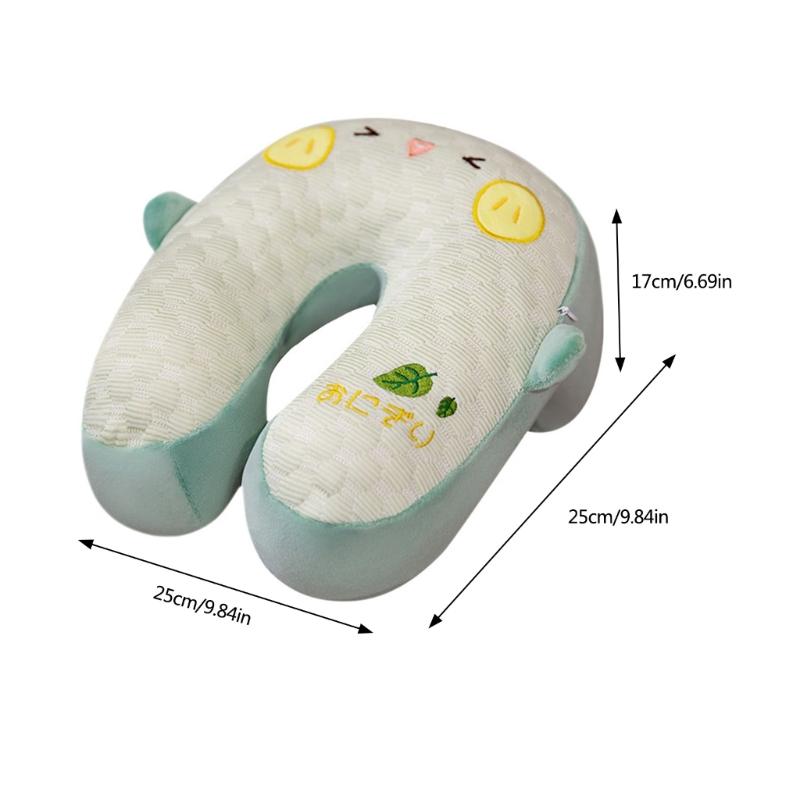 Baby Head And Neck Support U Shape Cushion Memory Foams Neck Pillow For Car Seats Ensuring Safety Comfort During Travel