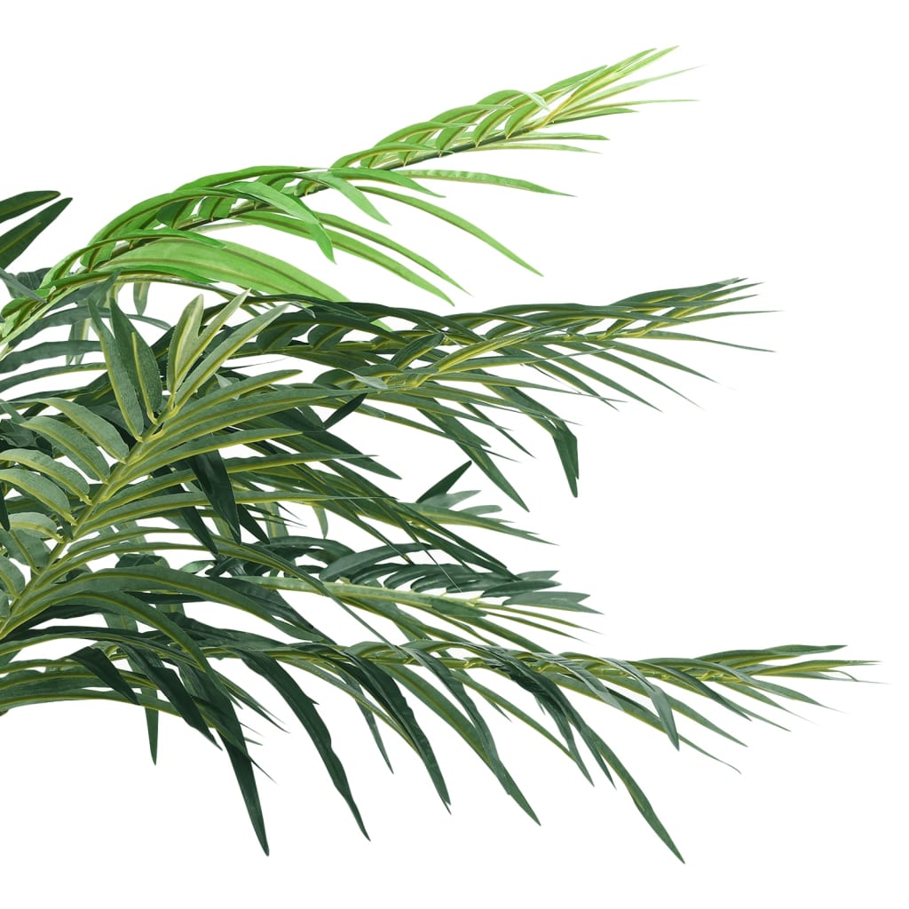 Vidaxl Artificial Date Palm In Pot, 215 Cm, Green