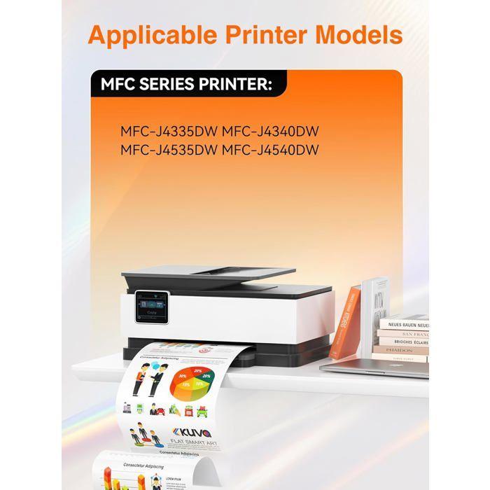 Cartouches d'Encre - COMPTOIR DES PARISIENNES - LC426XL - Multi-couleurs - Compatible MFC-J - 4 pièces