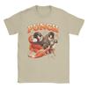 Baby Monkey Punch Cute Monkey Punch  Cotton T Shirt For Unisex Summer  YK Fun T Shirts Breathable Harajuku Tee Shirt Big Size
