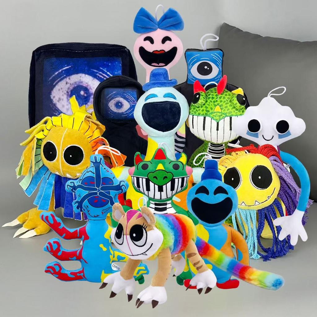 Game Plush Toys Lily Chum Chompkins Soft Stuff Doll Wrongside Outimals Prototype Horror Monster Plushie For BIrthday Gift