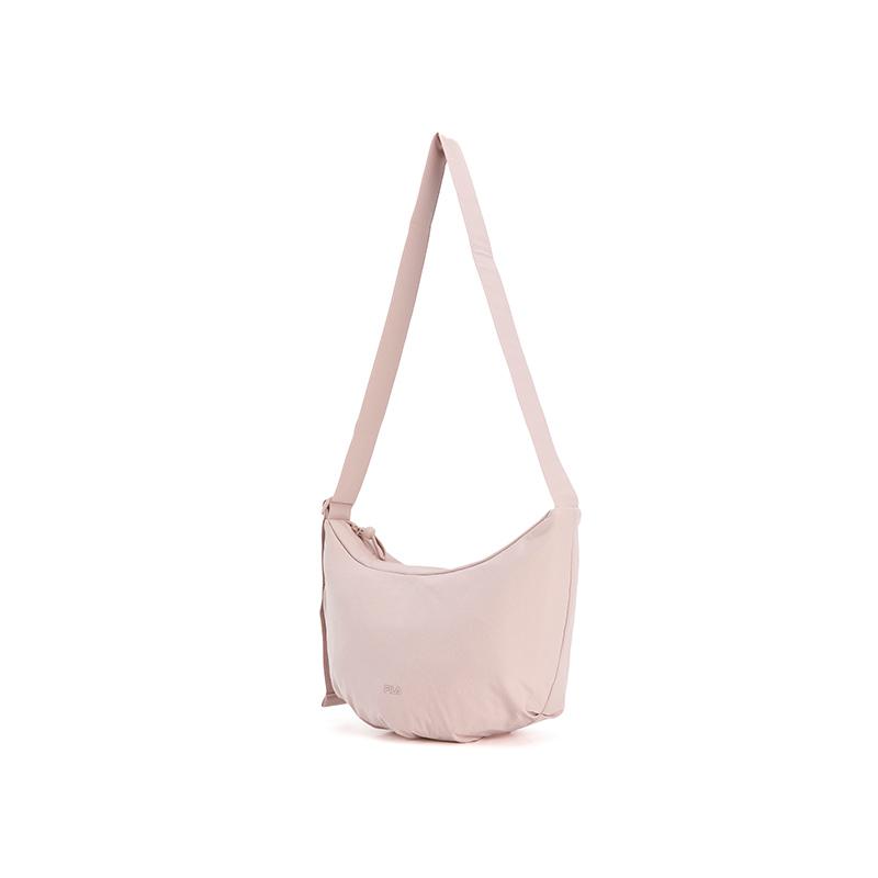 New FILA Fitness Fabric Dumpling Bag Shoulder Bag Women's Dusty Pink A13W531165FPK