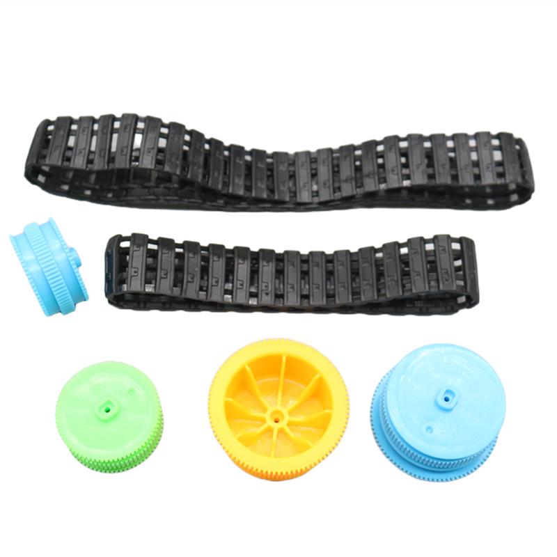 

Crawler/Wheel Remote Control Tank Model Kit - Electric Toy Car Chassis for Assembly