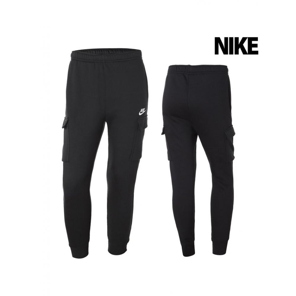 

Nike Мужские брюки S nSw Club Cargo Bb brushed Jogger cd3129 010 blackM