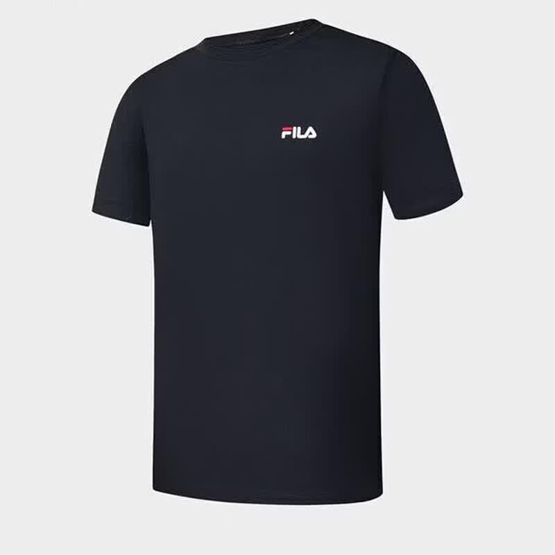 FILA Men s 2026 Summer Knit Short Sleeve Tennis T-Shirt 2XL